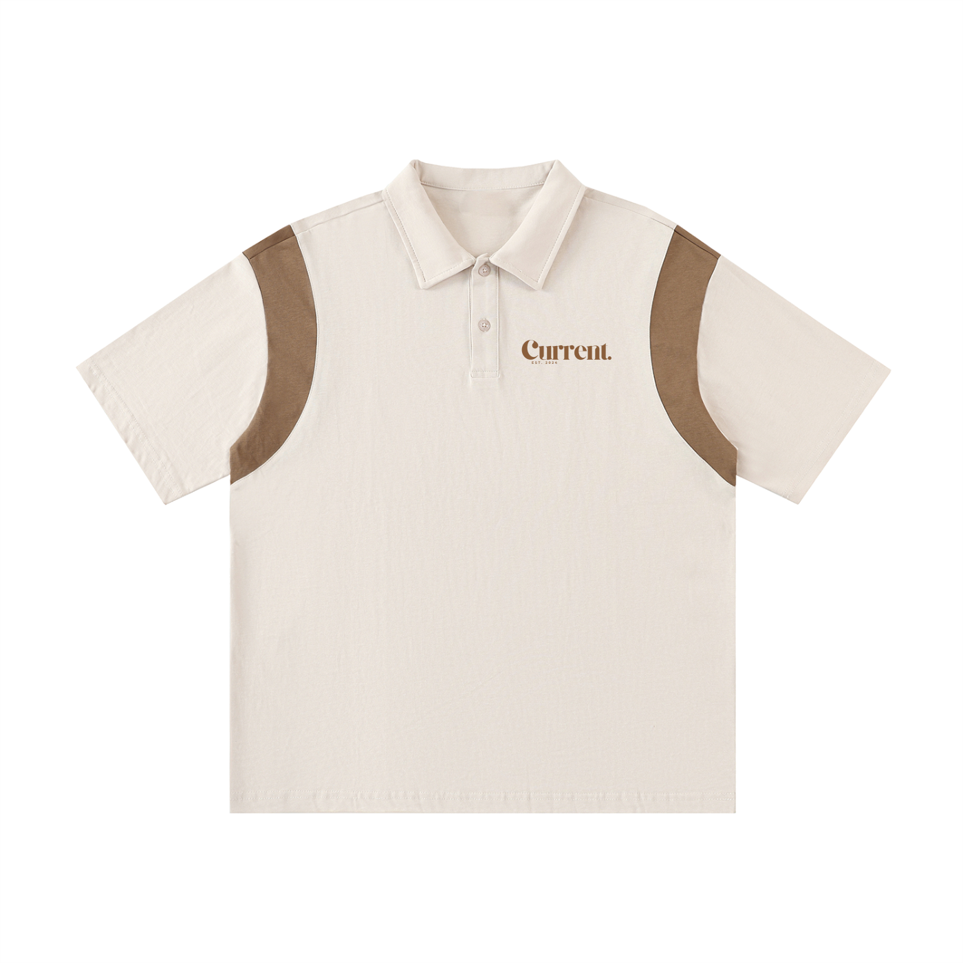 Men's Polo Shirt - Beige Camel